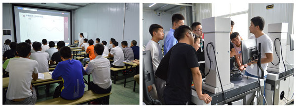 西安汽车职业大学师生来威尔参观实习